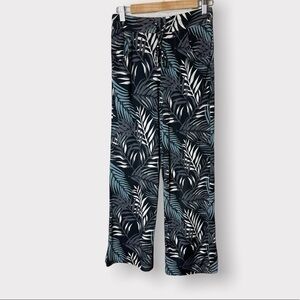 Sandiva | Palm Leaf Wide Leg Pants